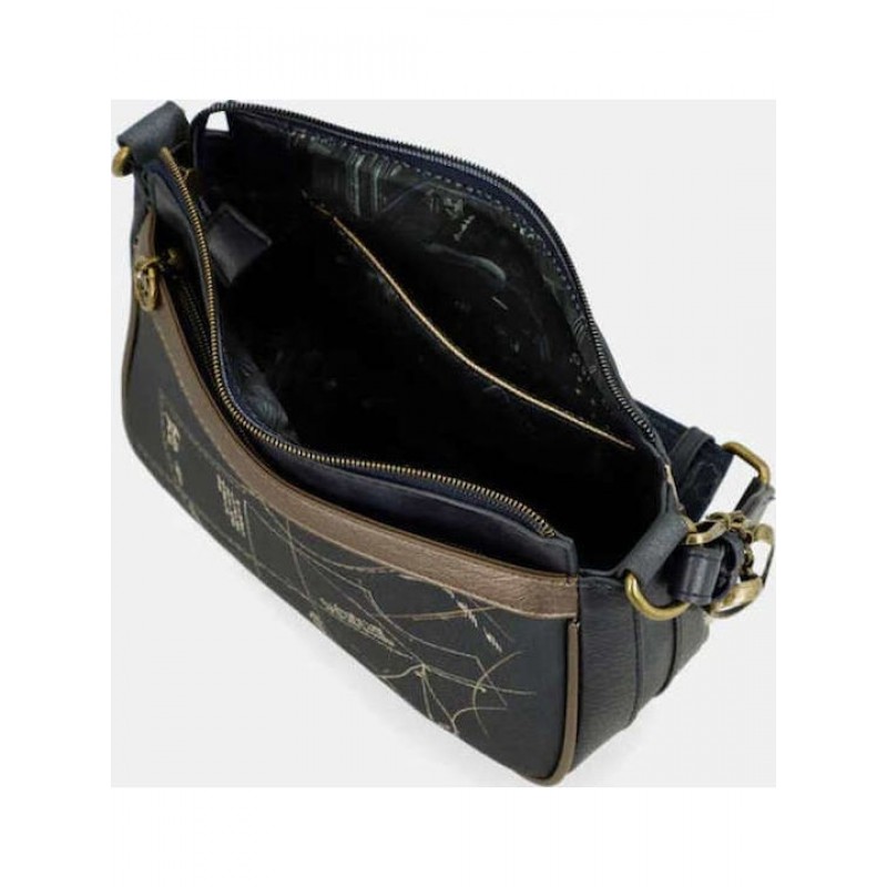 Anekke Γυναικεία Τσάντα Ώμου/Χιαστί Μικρή STUDIO Πολύχρωμη FW/25 41843-023