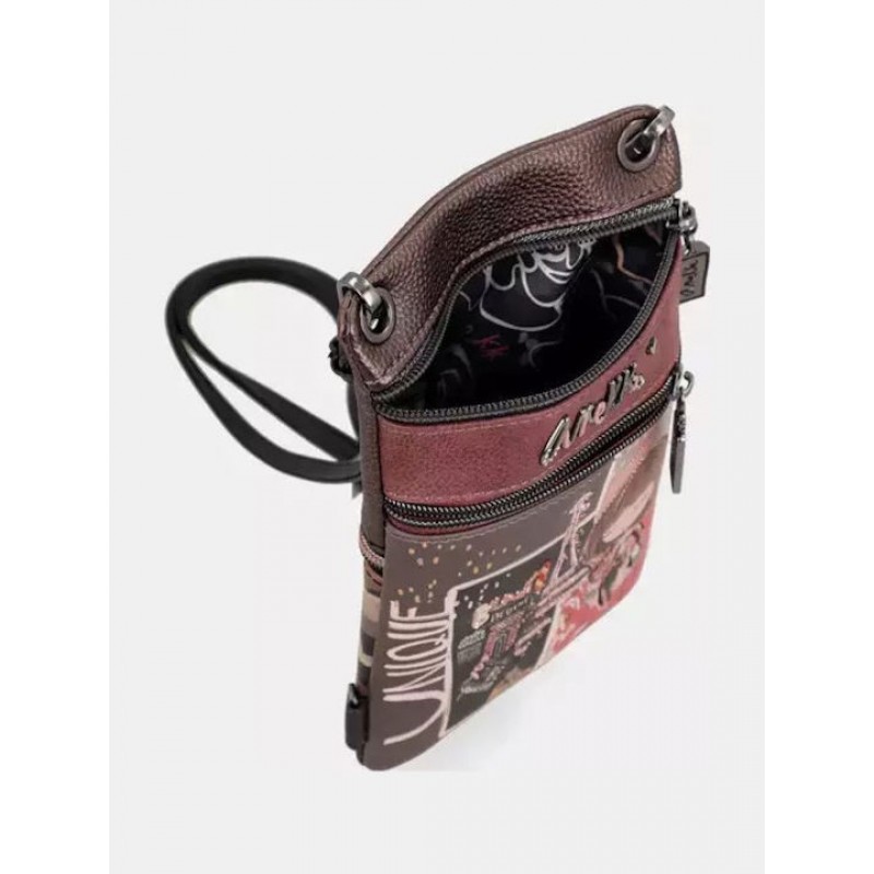 Anekke Γυναικεία Τσάντα Χιαστί/Ώμου 2 Θέσεων Μικρή Πολύχρωμη MADEMOISELLE FW/25 41803-905