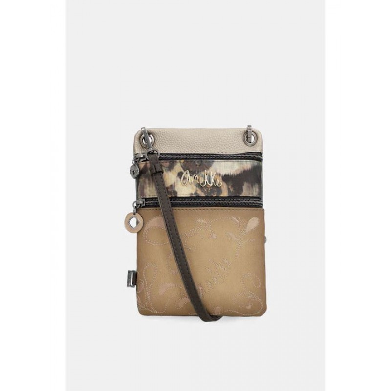 Anekke Γυναικεία Τσάντα Χιαστί/Ώμου 2 Θέσεων Μικρή Πολύχρωμη Manifesto FW/25 41713-905