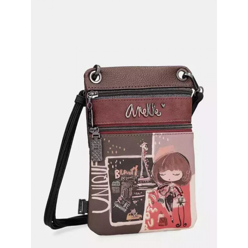 Anekke Γυναικεία Τσάντα Χιαστί/Ώμου 2 Θέσεων Μικρή Πολύχρωμη MADEMOISELLE FW/25 41803-905