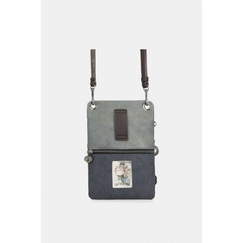 Anekke Γυναικεία Τσάντα Χιαστί/Ώμου 2 Θέσεων Μικρή Πολύχρωμη Manifesto FW/25 41713-905