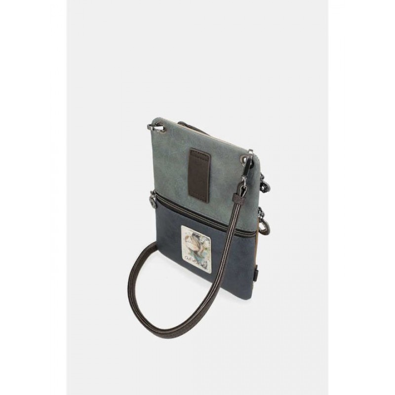 Anekke Γυναικεία Τσάντα Χιαστί/Ώμου 2 Θέσεων Μικρή Πολύχρωμη Manifesto FW/25 41713-905