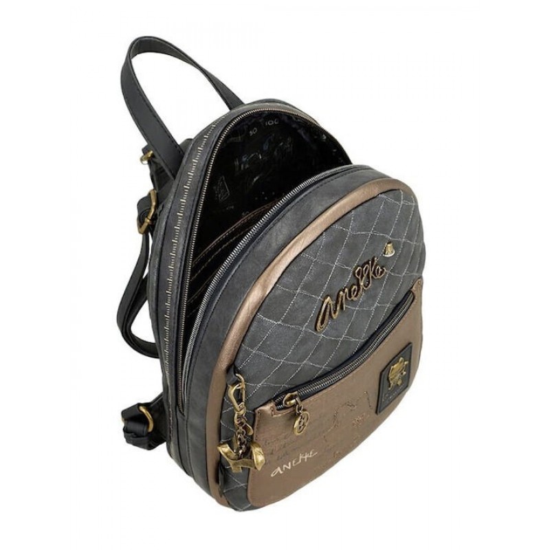 Anekke Γυναικεία Τσάντα Πλάτης Μεσαία BOUTIQUE Μπλε FW/25 41855-252