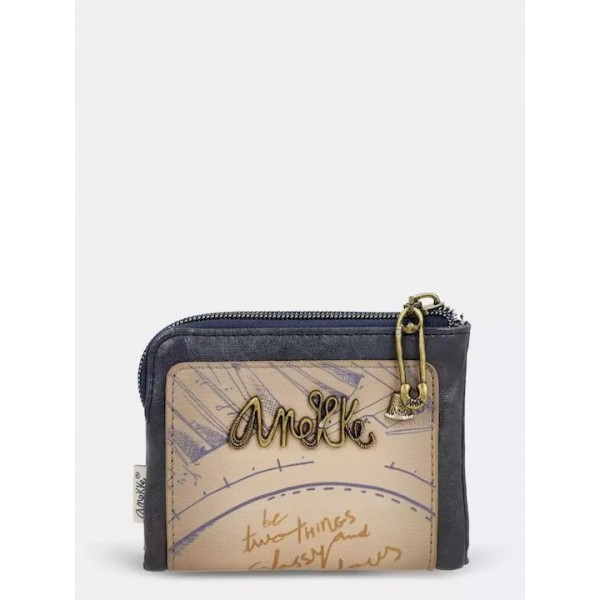 Anekke Γυναικείο Πορτοφόλι Μικρό STUDIO RFID Μπλε FW/25 41849-910