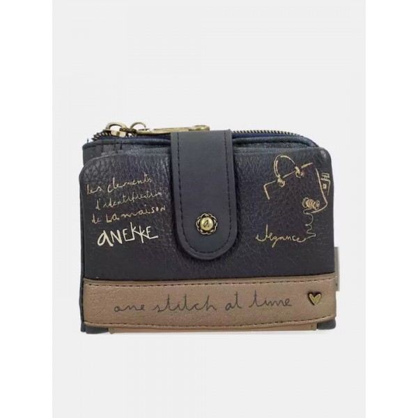 Anekke Γυναικείο Πορτοφόλι Μικρό STUDIO RFID Μπλε FW/25 41849-910