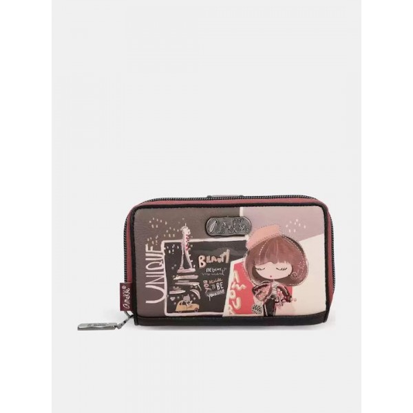 Anekke Γυναικείο Πορτοφόλι Μεσαίο RFID MADEMOISELLE Πολύχρωμο FW/25 41809-909