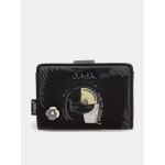 Anekke Γυναικείο Πορτοφόλι Μεσαίο Μαύρο/Γκρι RFID NATURE KOKO FW/25 41869-902