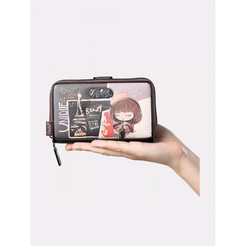 Anekke Γυναικείο Πορτοφόλι Μεσαίο RFID MADEMOISELLE Πολύχρωμο FW/25 41809-909