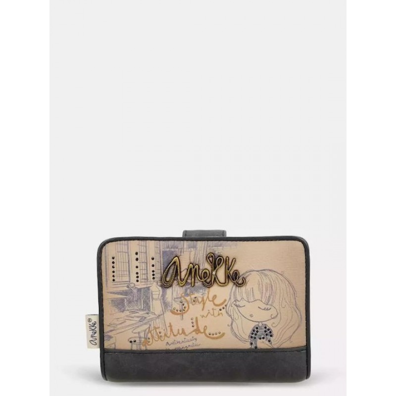 Anekke Γυναικείο Πορτοφόλι Μεσαίο RFID STUDIO Πολύχρωμο FW/25 41849-902