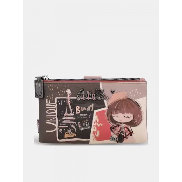 Anekke Γυναικείο Πορτοφόλι Μεγάλο RFID MADEMOISELLE Πολύχρωμο FW/25 41809-907