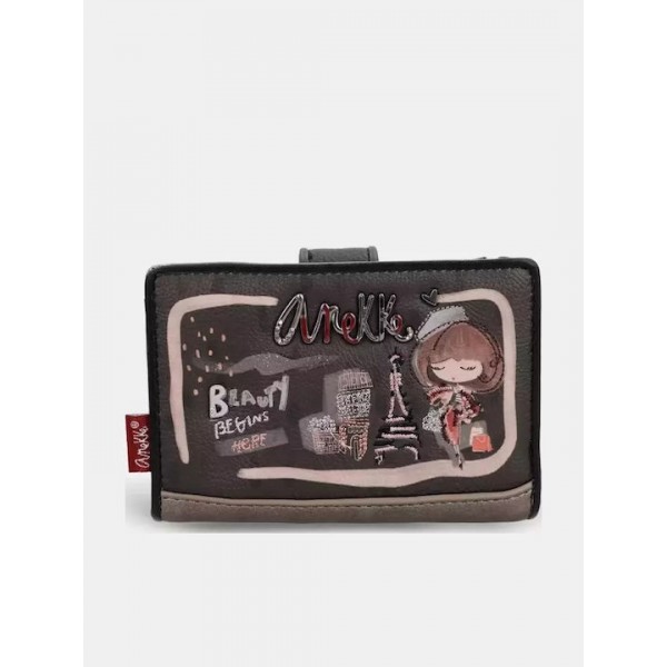 Anekke Γυναικείο Πορτοφόλι Μεσαίο RFID MADEMOISELLE Πολύχρωμο FW/25 41809-902