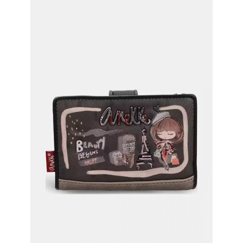 Anekke Γυναικείο Πορτοφόλι Μεσαίο RFID MADEMOISELLE Πολύχρωμο FW/25 41809-902