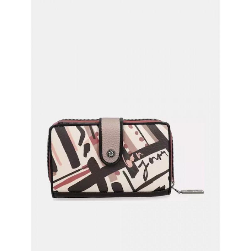 Anekke Γυναικείο Πορτοφόλι Μεσαίο RFID MADEMOISELLE Πολύχρωμο FW/25 41809-909