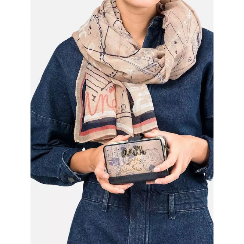 Anekke Γυναικείο Πορτοφόλι Μεσαίο RFID STUDIO Πολύχρωμο FW/25 41849-902