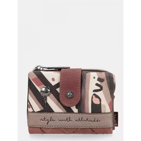 Anekke Γυναικείο Πορτοφόλι Μικρό PARISIAN RFID Ροζ FW/25 41819-910