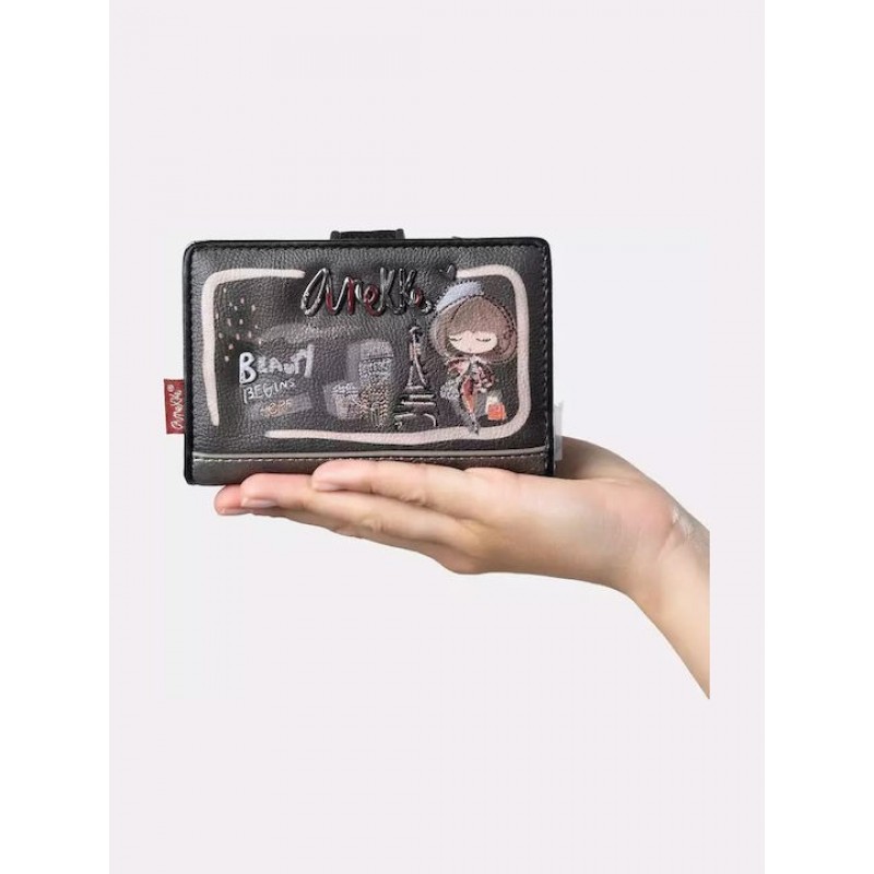 Anekke Γυναικείο Πορτοφόλι Μεσαίο RFID MADEMOISELLE Πολύχρωμο FW/25 41809-902