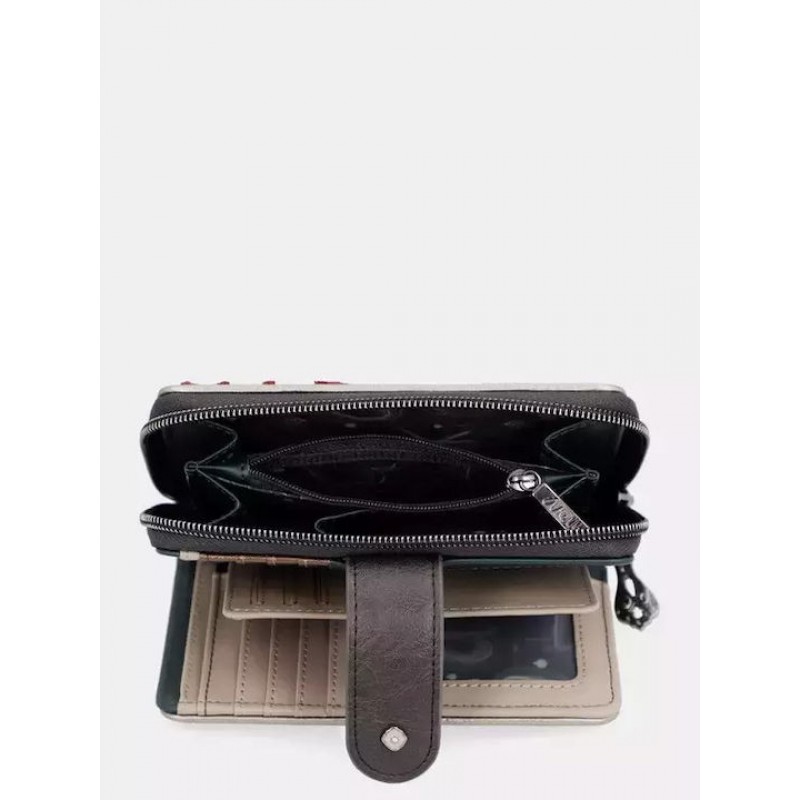 Anekke Γυναικείο Πορτοφόλι Μεσαίο MANIFESTO Μπεζ Με RFID FW/25 41719-909