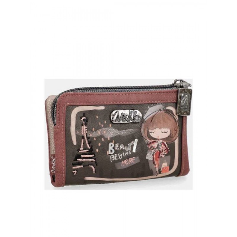 Anekke Γυναικείο Πορτοφόλι Μεσαίο RFID MADEMOISELLE Πολύχρωμο FW/25 41809-912