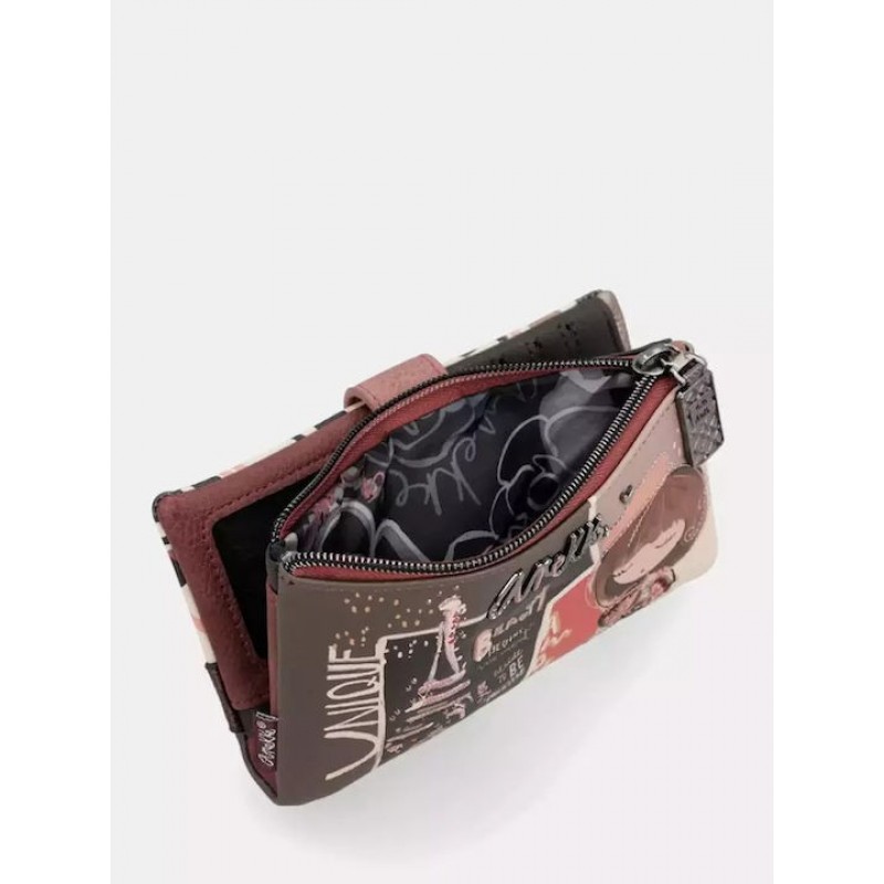 Anekke Γυναικείο Πορτοφόλι Μεγάλο RFID MADEMOISELLE Πολύχρωμο FW/25 41809-907