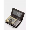 Anekke Γυναικείο Πορτοφόλι Μεσαίο Μαύρο/Γκρι RFID NATURE KOKO FW/25 41869-902