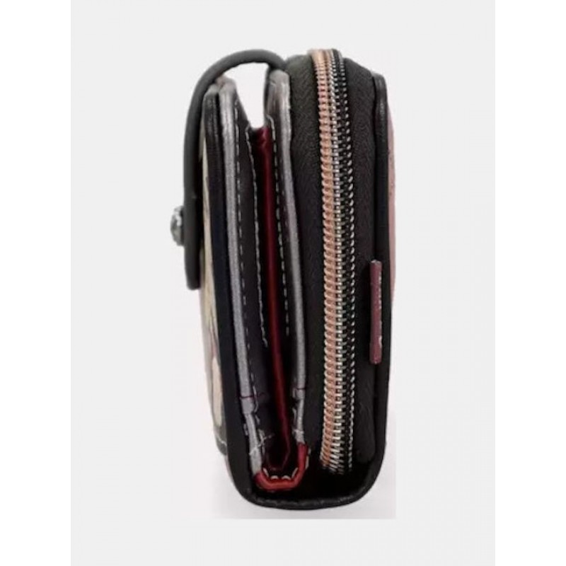 Anekke Γυναικείο Πορτοφόλι Μεσαίο PARISIAN RFID Ροζ FW/25 41819-909