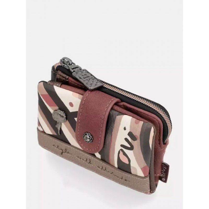 Anekke Γυναικείο Πορτοφόλι Μικρό PARISIAN RFID Ροζ FW/25 41819-910