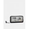 Anekke Γυναικείο Πορτοφόλι Μεγάλο Γκρι/Μαύρο Με RFID NATURE KOKO FW/25 41869-908