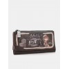 Anekke Γυναικείο Πορτοφόλι Μεγάλο Καφέ Mademoiselle FW/25 41809-906