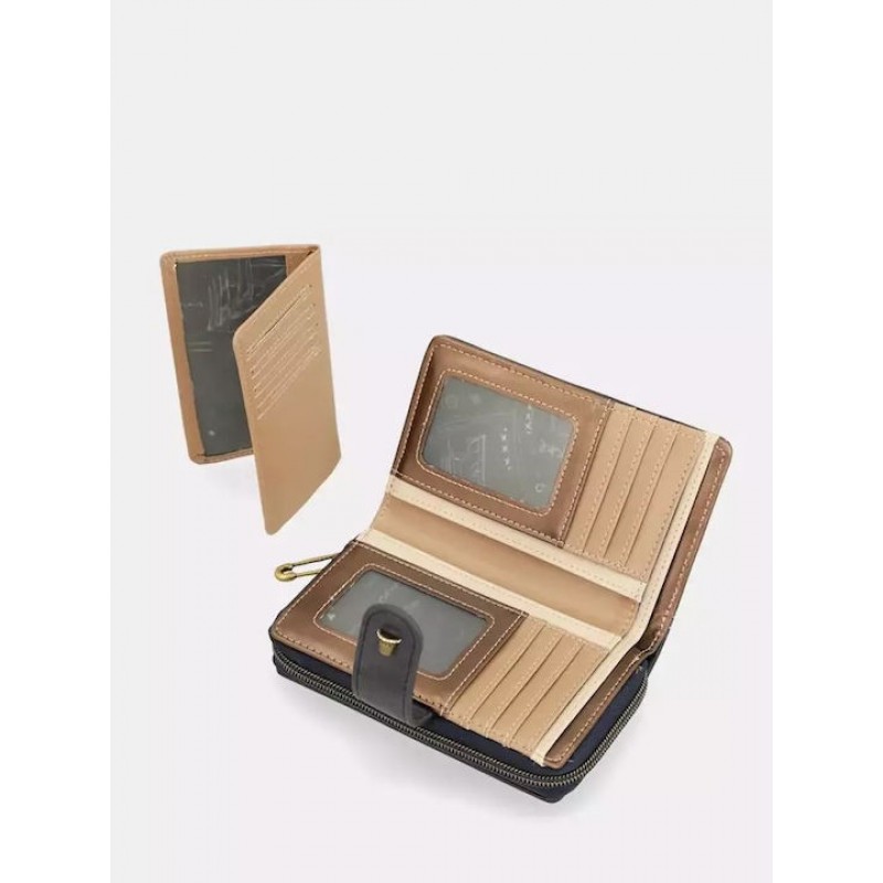 Anekke Γυναικείο Πορτοφόλι Μεσαίο BOUTIQUE Μπλε Με RFID FW/25 41859-909