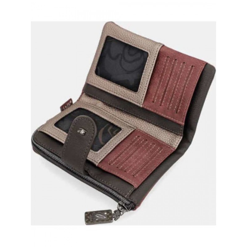 Anekke Γυναικείο Πορτοφόλι Μεσαίο RFID MADEMOISELLE Πολύχρωμο FW/25 41809-912