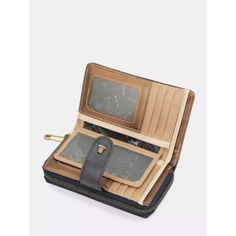 Anekke Γυναικείο Πορτοφόλι Μεσαίο BOUTIQUE Μπλε Με RFID FW/25 41859-909