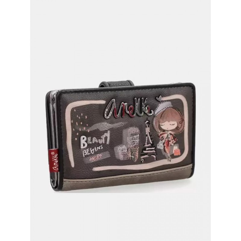 Anekke Γυναικείο Πορτοφόλι Μεσαίο RFID MADEMOISELLE Πολύχρωμο FW/25 41809-902