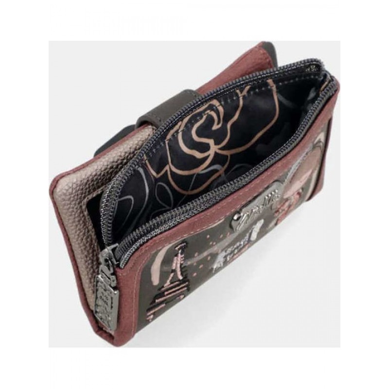 Anekke Γυναικείο Πορτοφόλι Μεσαίο RFID MADEMOISELLE Πολύχρωμο FW/25 41809-912