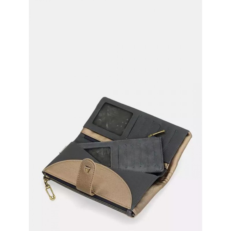 Anekke Γυναικείο Πορτοφόλι Μεγάλο Μπεζ RFID STUDIO FW/25 41849-906