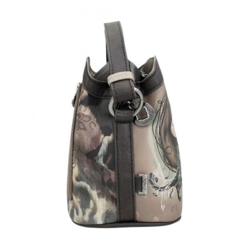 Anekke Γυναικεία Τσάντα Ώμου/Χιαστί Μεσαία REAL Μπεζ FW/25 41703-258