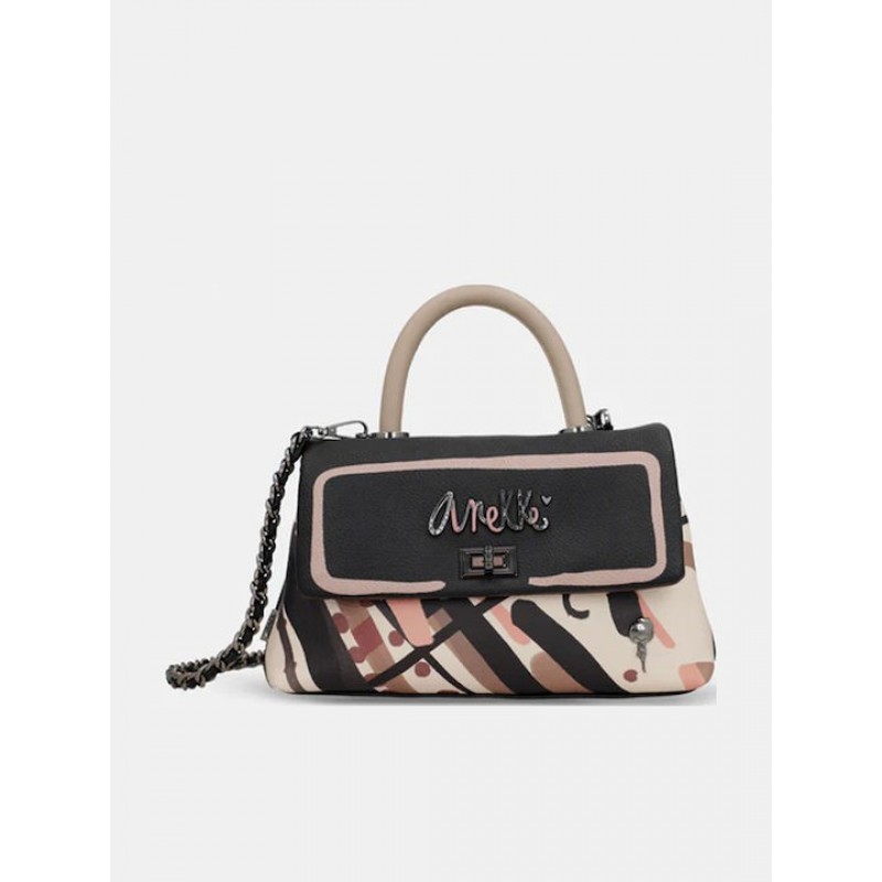 Anekke Γυναικεία Τσάντα Χειρός/Ώμου Μικρή PARISIAN Πολύχρωμή FW/25 41811-408