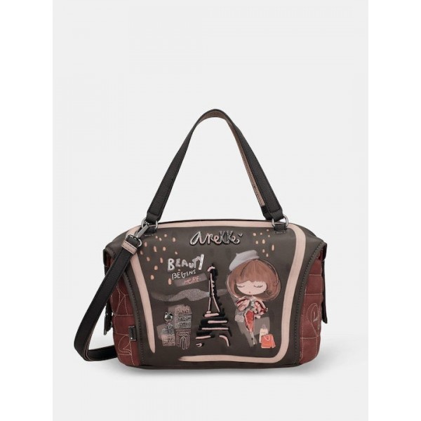 Anekke Γυναικεία Τσάντα Χειρός/Ώμου Πολύχρωμη Mademoiselle FW/25 41801-397