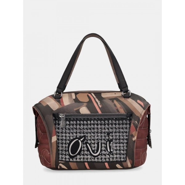 Anekke Γυναικεία Τσάντα Χειρός/Ώμου Πολύχρωμη Mademoiselle FW/25 41801-397