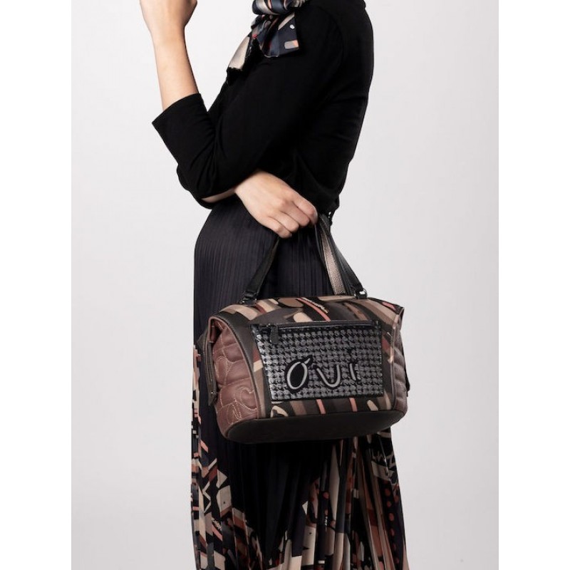 Anekke Γυναικεία Τσάντα Χειρός/Ώμου Πολύχρωμη Mademoiselle FW/25 41801-397