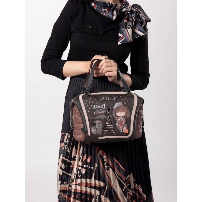 Anekke Γυναικεία Τσάντα Χειρός/Ώμου Πολύχρωμη Mademoiselle FW/25 41801-397