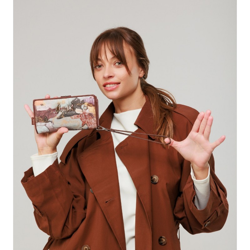 Anekke Γυναικείo Πορτοφόλι Μεγάλο RFID Outer Πολύχρωμο FW 24/25 39819-901