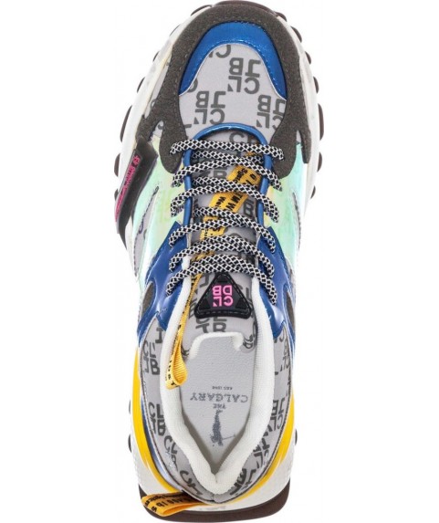 ΓΥΝΑΙΚΕΙΑ  ΠΑΠΟΥΤΣΙΑ SNEAKERS CALGARY 99130-01 YELLOW MULTICOLOR 