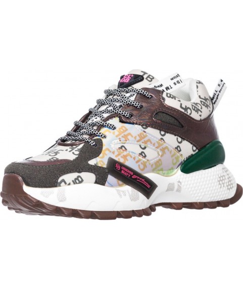 ΓΥΝΑΙΚΕΙΑ  ΠΑΠΟΥΤΣΙΑ SNEAKERS CALGARY 99130-02 GREEN MULTICOLOR 