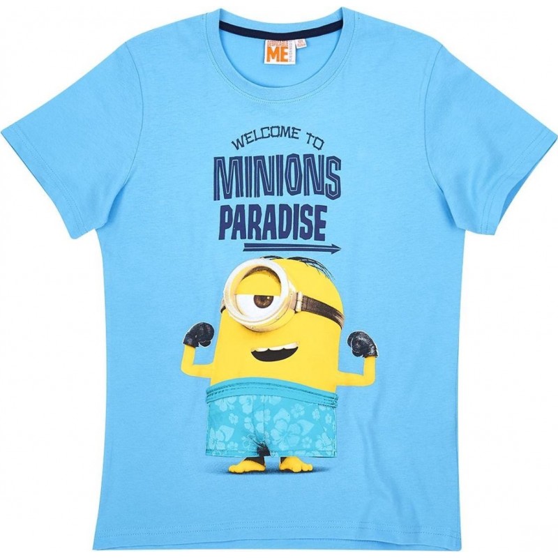 Παιδικό T-shirt ''Minion Paradise'' Γαλάζιο 380240-20