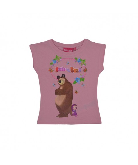 Παιδικό T-shirt Masha and the Bear Ροζ 380240-03