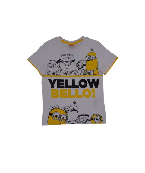 Παιδικό T-shirt ''Minion Bello'' Λευκό 380240-21