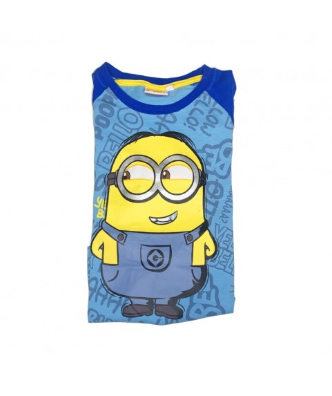 Παιδικό T-shirt "I Speak Minion"Γαλάζιο Κίτρινο 380240-06