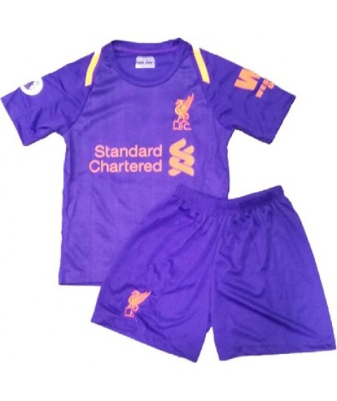 Παιδικό Σετ Ποδοσφαίρου Liverpool-M.Salah Μωβ 7505