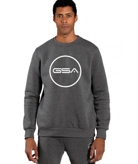 ΑΝΔΡΙΚΗ ΦΟΥΤΕΡ GSA CREW SUPERLOGO SPORT CHARCOAL 1719065-06