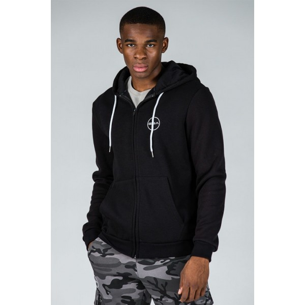 ΑΝΔΡΙΚΗ ΖΑΚΕΤΑ GSA SUPERCOTοTON ZIPPER HOODIE JET BLACK 1717026-01